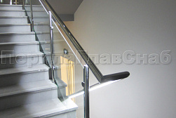 Поручни, перила и ограждения с подсветкой в Екатеринбурге. Готовые проекты ПерилаГлавСнаб - фото 6