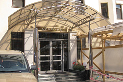 Козырьки и навесы на металлокаркасе в Екатеринбурге. Готовые проекты ПерилаГлавСнаб - фото 29