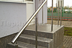 Ограждения и перила без ригелей из нержавеющей стали (без заполнения) в Екатеринбурге. Готовые проекты ПерилаГлавСнаб - фото 14