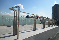 Уличные ограждения из металла в Екатеринбурге. Готовые проекты ПерилаГлавСнаб - фото 22