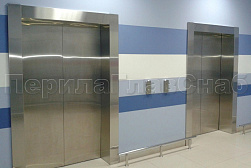 Облицовка лифтовых порталов из нержавеющей стали в Екатеринбурге. Готовые проекты ПерилаГлавСнаб - фото 1