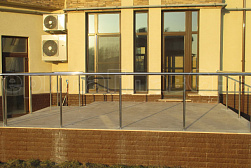 Ограждения и перила без ригелей из нержавеющей стали (без заполнения) в Екатеринбурге. Готовые проекты ПерилаГлавСнаб - фото 10